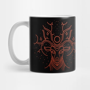 deer gold version Mug